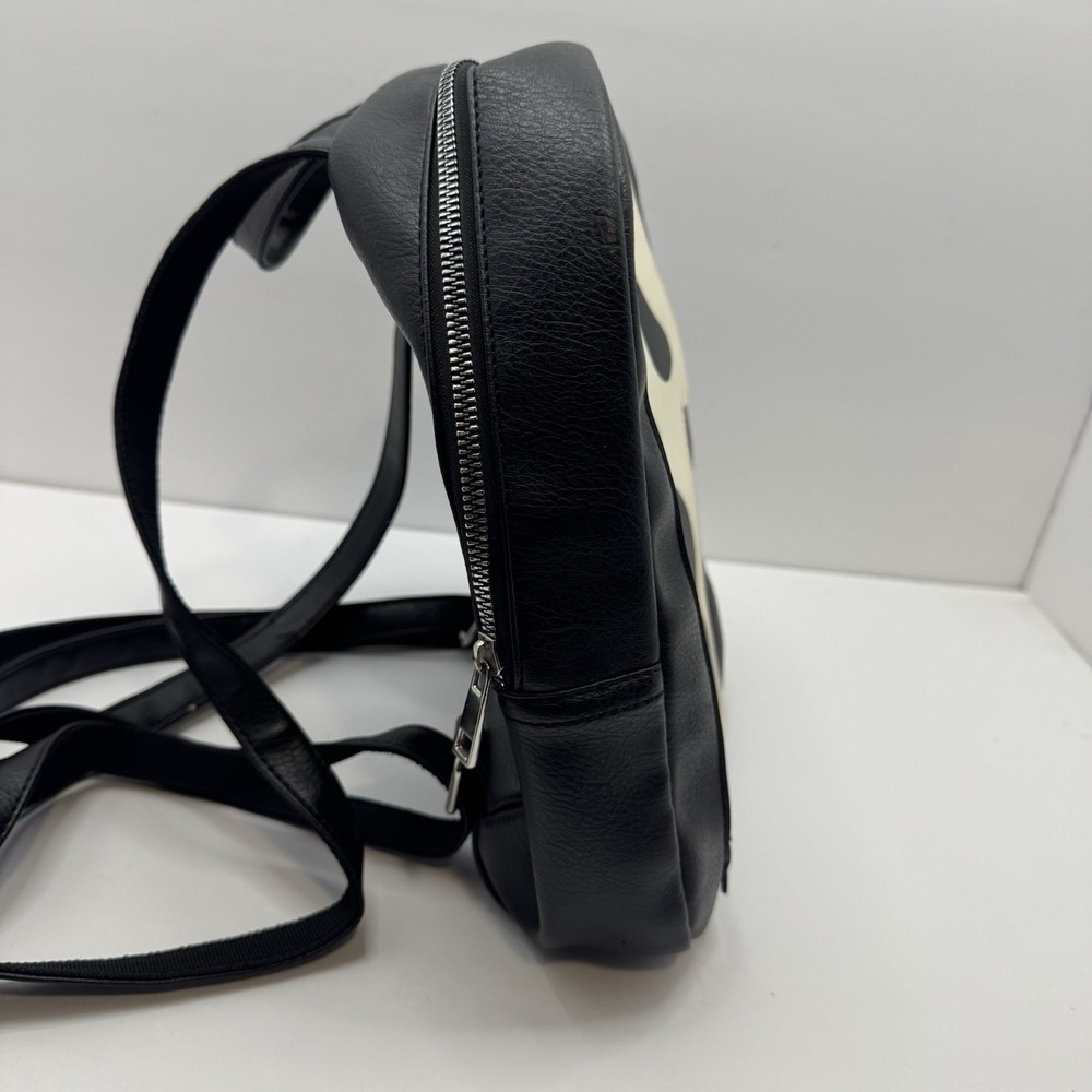 Bioworld Scream Ghostface Glow-In-The-Dark‎ Faux Leather Mini Backpack Horror - Picture 4 of 16